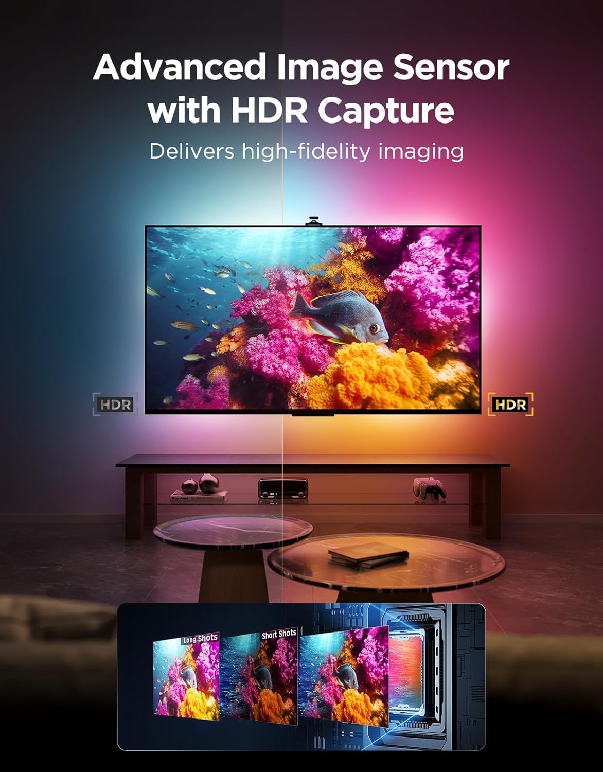 ریسه هوشمند تلویزیون 75-85 اینچ گووی Govee TV Backlight 3S Pro HR2A81 - Image 2