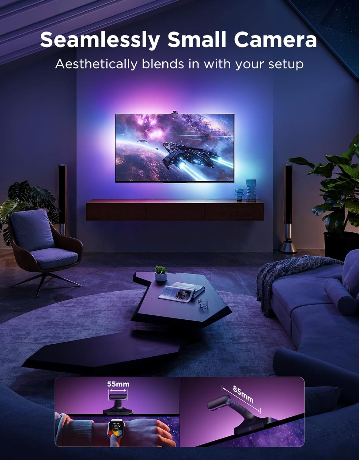 ریسه هوشمند تلویزیون 75-85 اینچ گووی Govee TV Backlight 3S Pro HR2A81 - Image 4