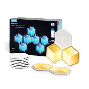 پنل روشنایی هوشمند 7 عددی گووی مدل Govee Glide Hexagon Light Panels Ultra H606