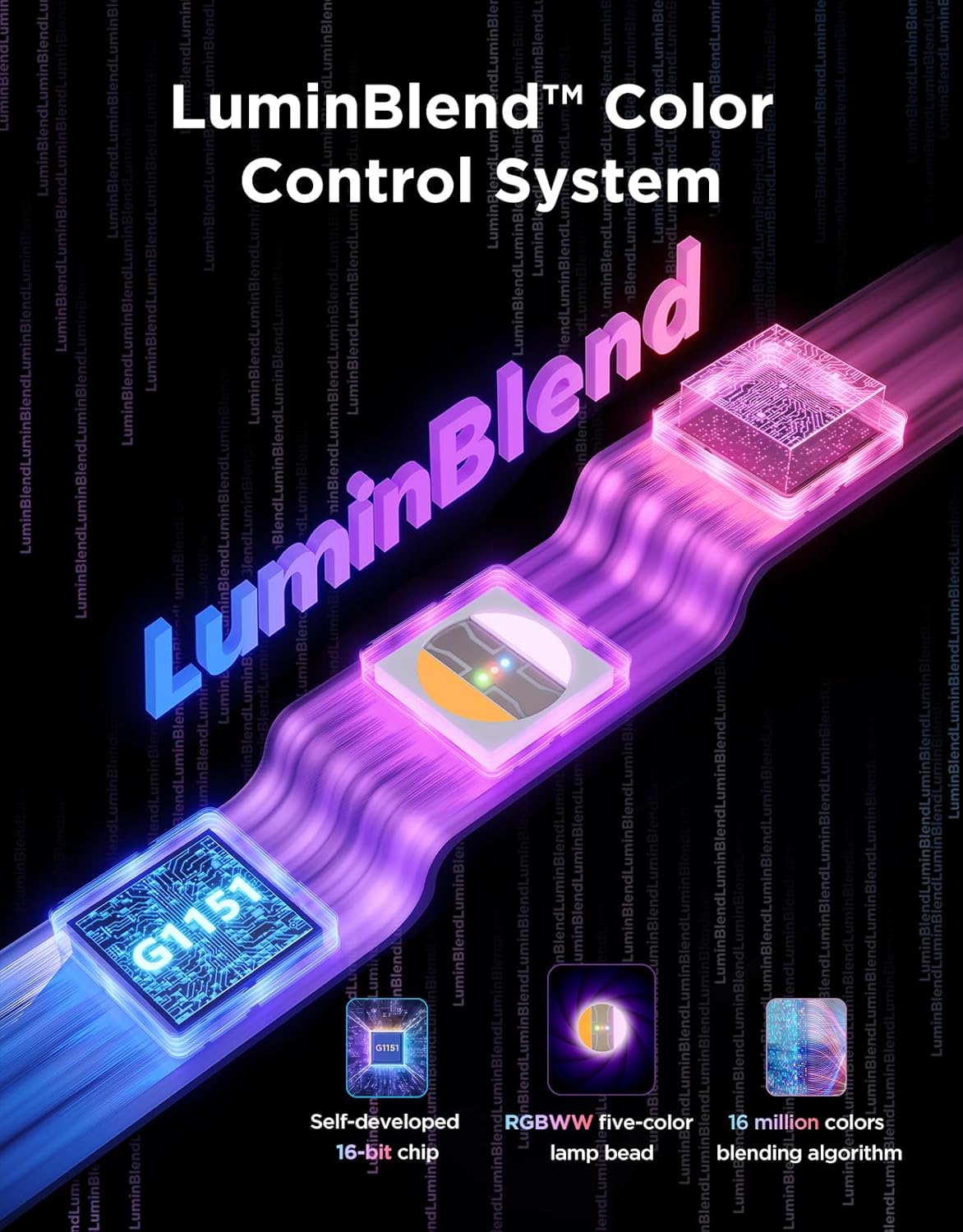 ریسه هوشمند 4 متری با کیت Skyline گووی مدل Govee Strip Light with Skyline Kit H61B8 - Image 3