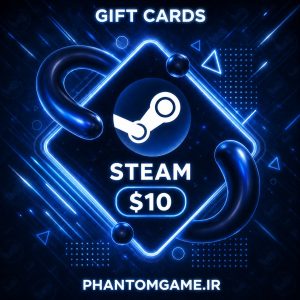 گیفت کارت steam – 10$ (USA)