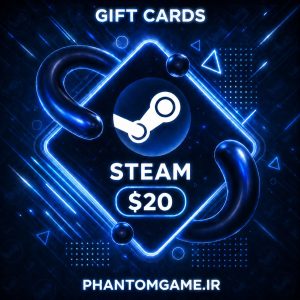 گیفت کارت steam – 20$ (USA)