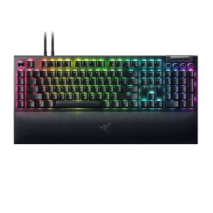 کیبورد مخصوص بازی ریزر مدل BlackWidow V4 Pro Yellow Switch